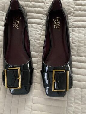 Franco Sarto Flats Patent Leather